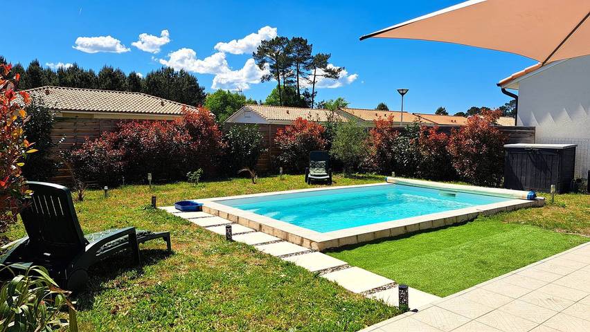 Location de vacances pour 5 personnes, avec piscine et jardin à Linxe - 2
