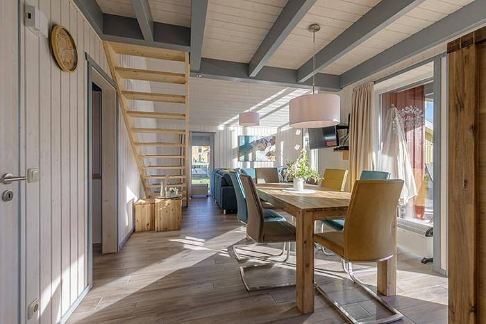 Ferienhaus für 6 Personen, mit Sauna und Balkon sowie Garten und Whirlpool in Rechlin - 3