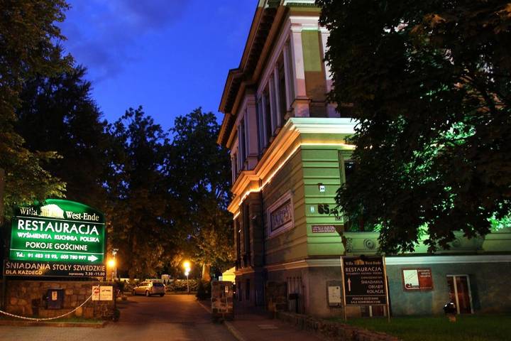 Chambre d’hôte pour 4 personnes, avec Jardin et Vue à Szczecin