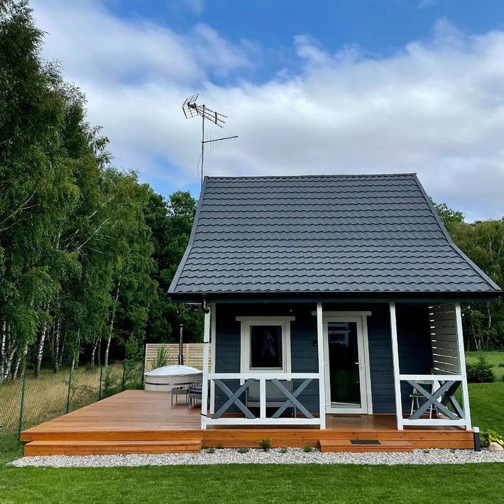 Ferienhaus für 7 Personen, mit Garten und Whirlpool, kinderfreundlich
