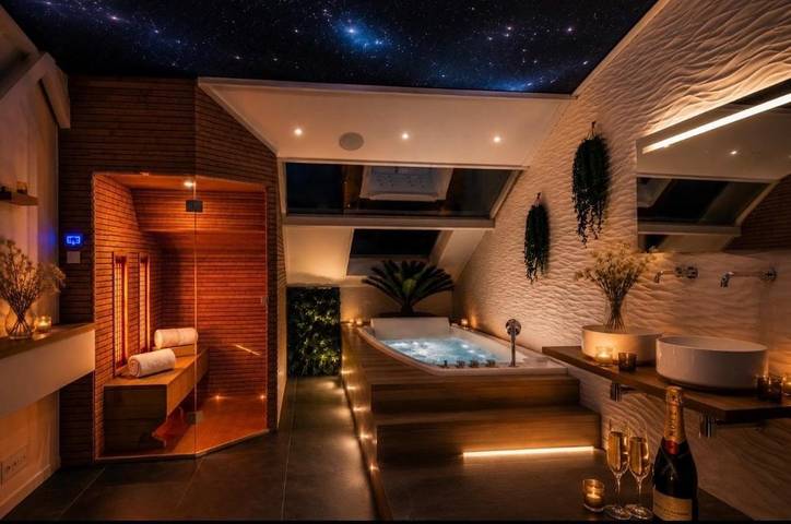 Location de vacances pour 2 personnes, avec jacuzzi et sauna à Couëron - 3
