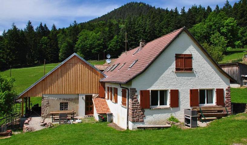 Location de vacances pour 8 personnes, avec Terrasse ainsi que Jardin et Vue à Ribeauvillé