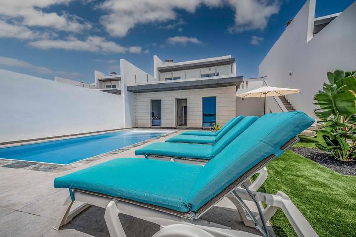 Casa rural para 4 personas, con Balcón y Terraza además de Piscina y Vistas en Puerto del Rosario - 4