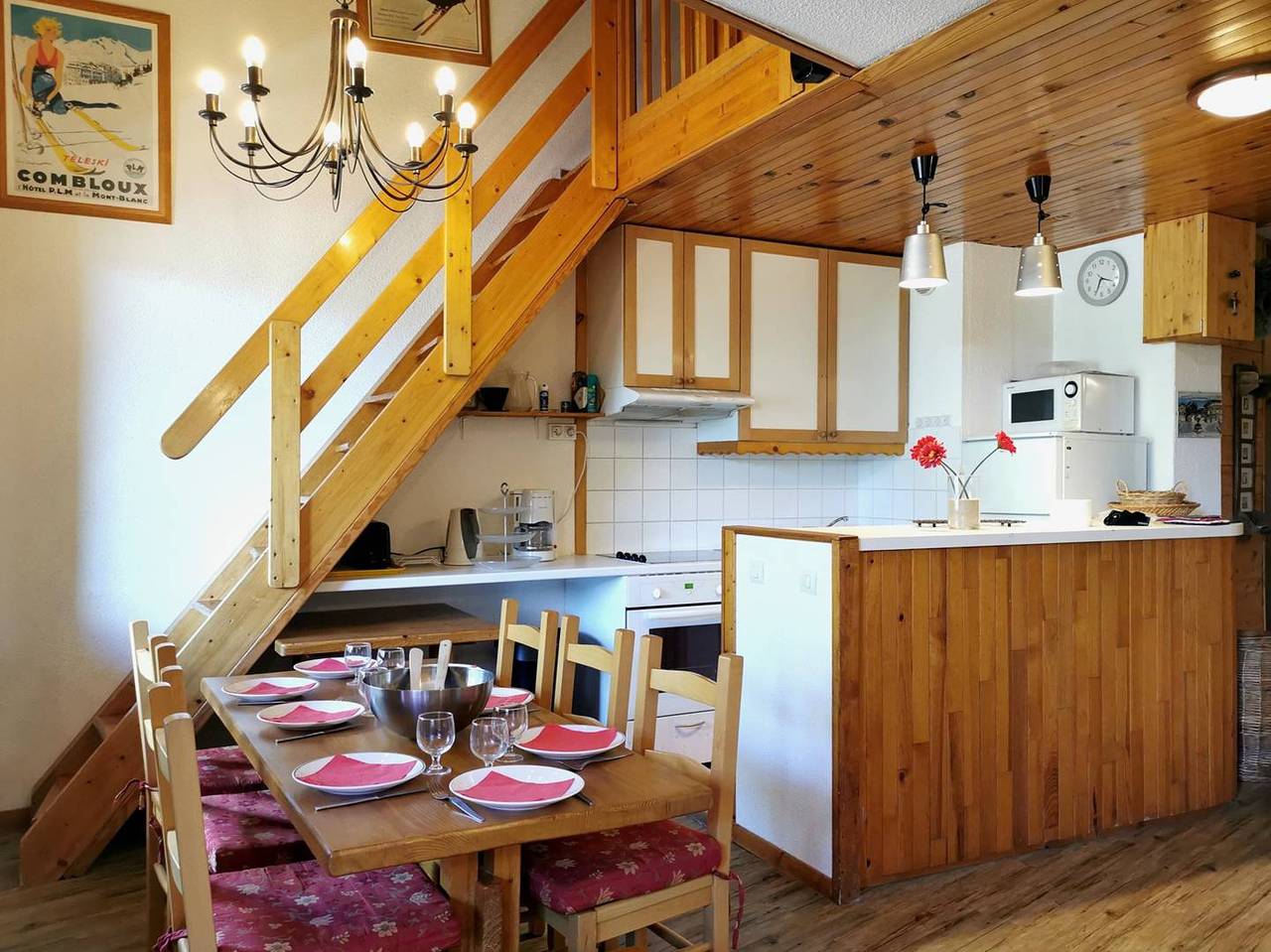 Geheel vakantieappartement, Vakantieappartement voor 8 personen met balkon in Valmorel, Les Avanchers-Valmorel