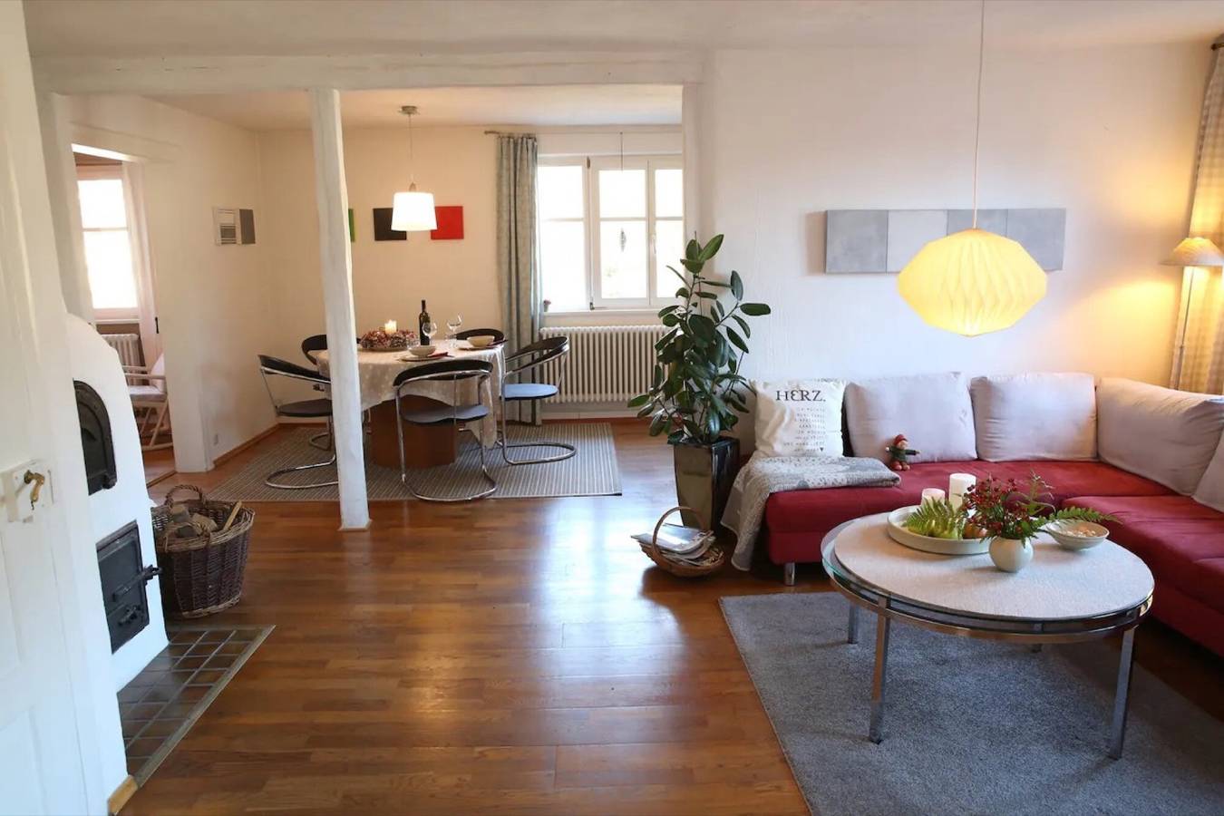 Appartement entier, Appartement "Luise Im Künstlerhaus" avec terrasse privée, balcon et Wi-Fi in Lemberg, Arrondissement du Palatinat-Sud-Ouest