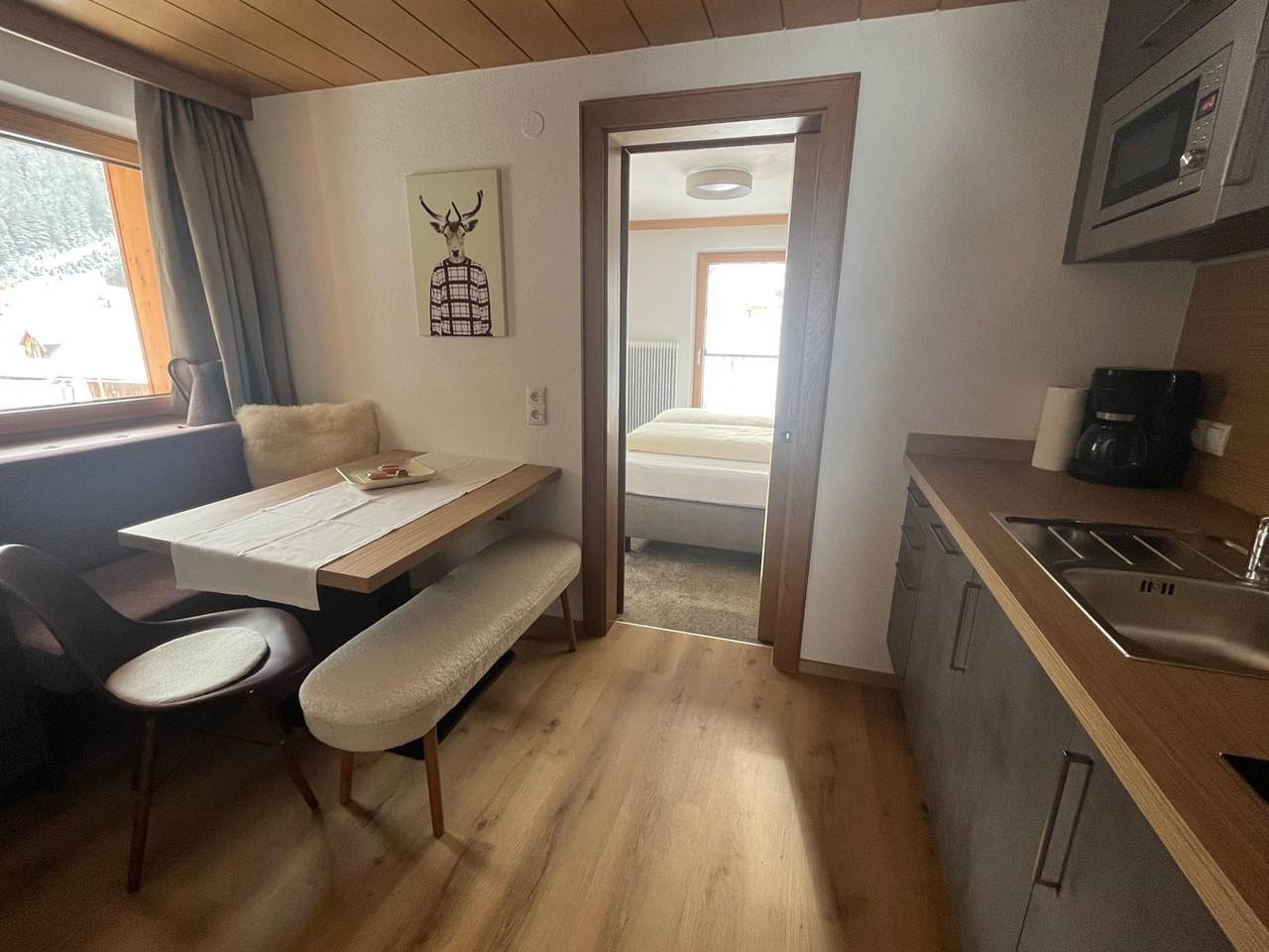 Doppelzimmer mit Dusche und Wc in Galtür, Verwall