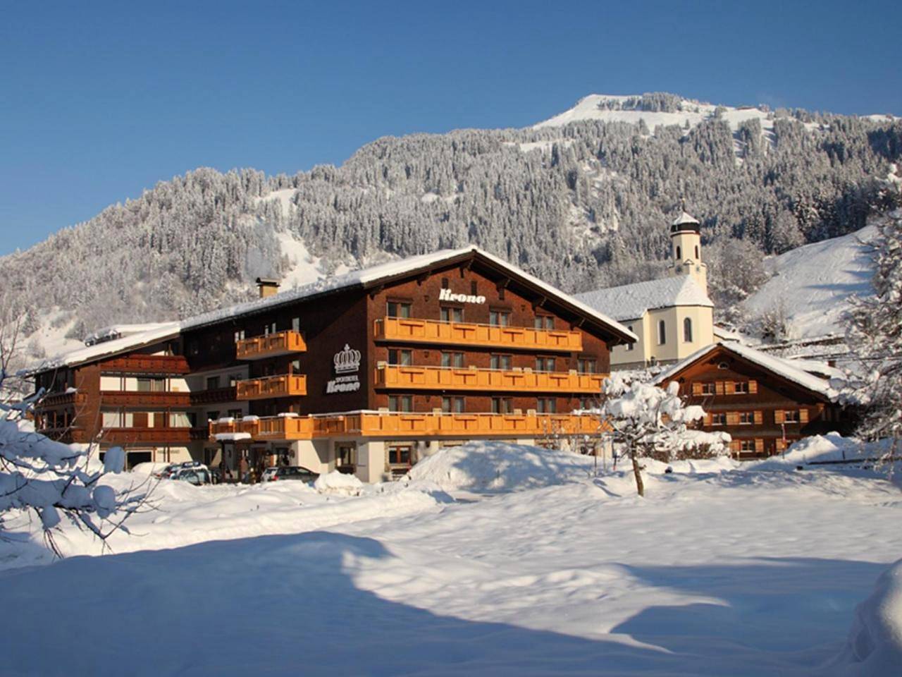 Sporthotel Krone in Schoppernau, Bregenzerwald