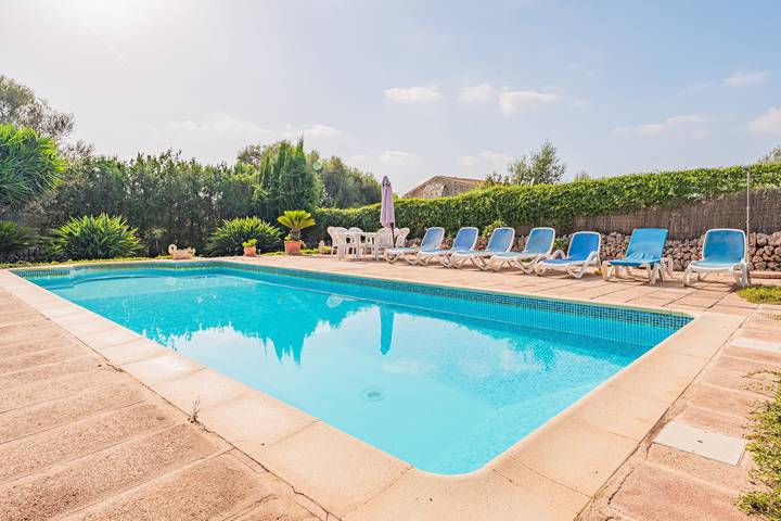 Villa for 6 personer med have in Campos, Mallorca syd