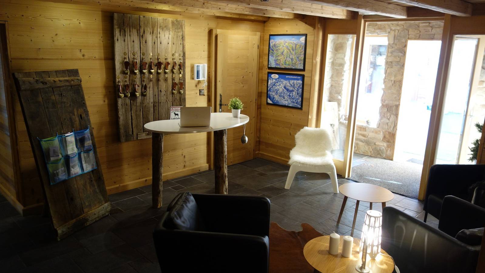 Hôtel L'Etable - Doppelzimmer mit Dorfblick in Les Crosets, Val-d'Illiez