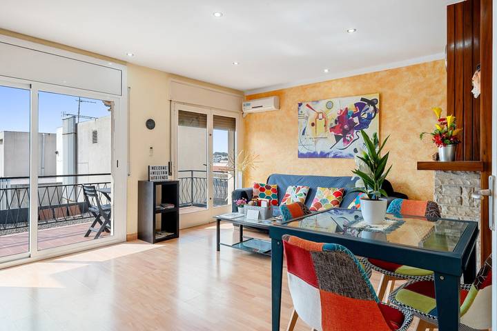 Ferienwohnung für 5 Personen, mit Balkon