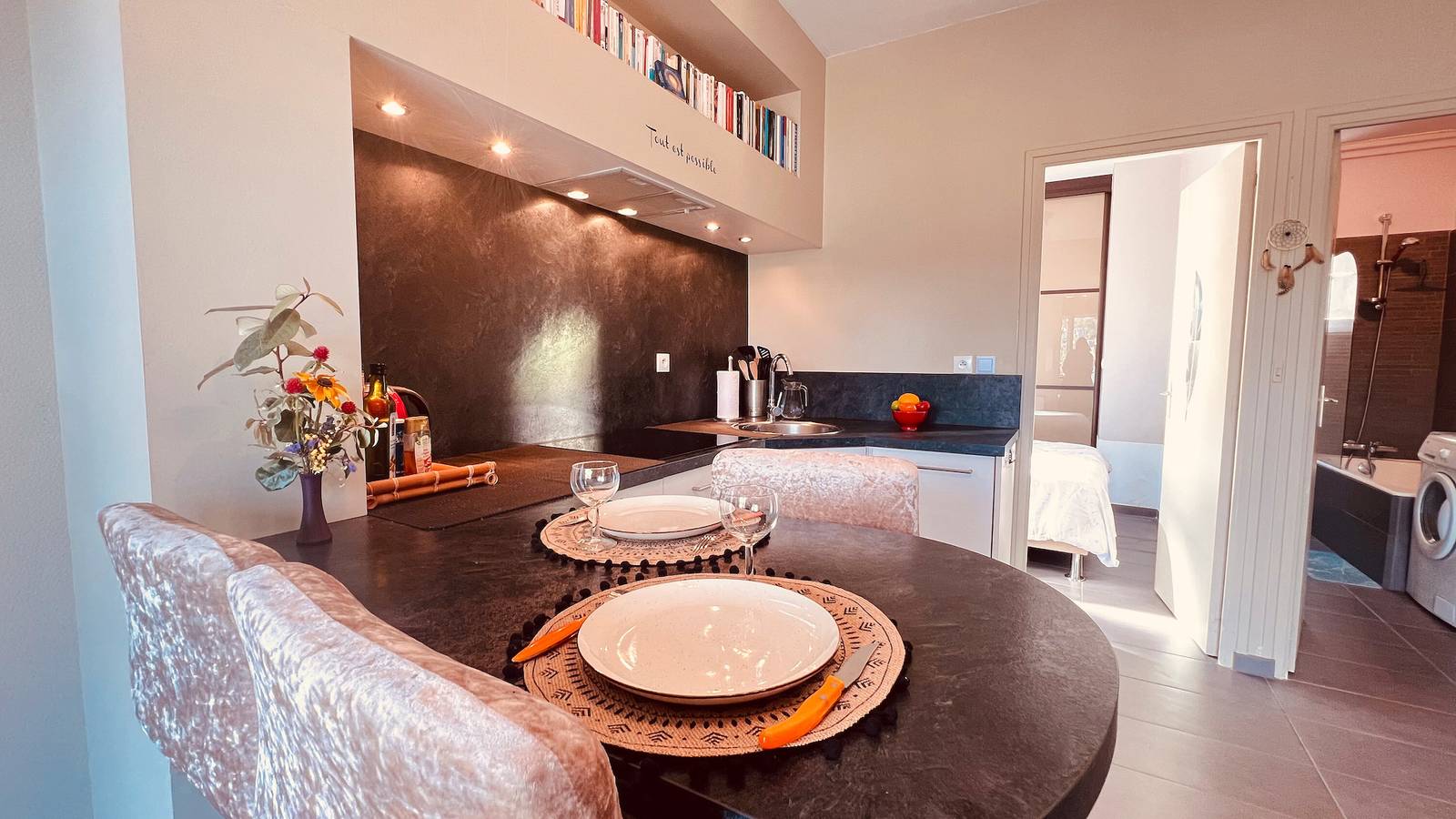 Hel leilighet, Ferieleilighet for 2 personer med hage in Perros-Guirec, Pink Granite Coast