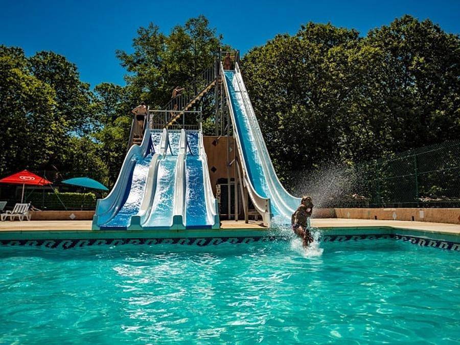 Camping Les Plans - Mobilhome 4 personas - Cottage Prestige 2 Ch Domingo in Mialet, Cevenas