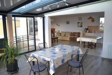 Cottage pour 4 personnes, avec jardin dans Plage du Passous