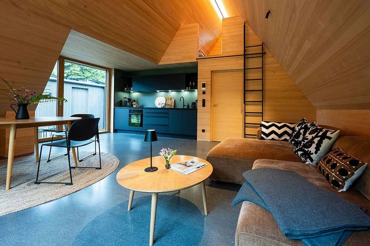 Ferienhaus für 4 Personen, mit Garten und Balkon in Oberreute