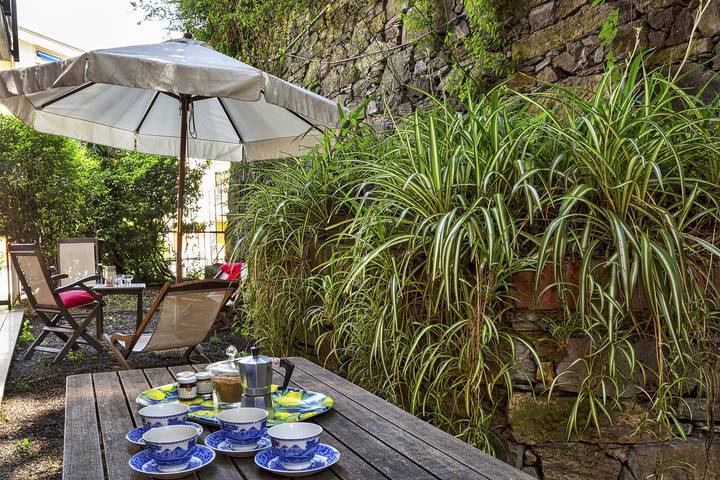 Gîte pour 5 personnes, avec Balcon et Jardin à Région de Rapallo