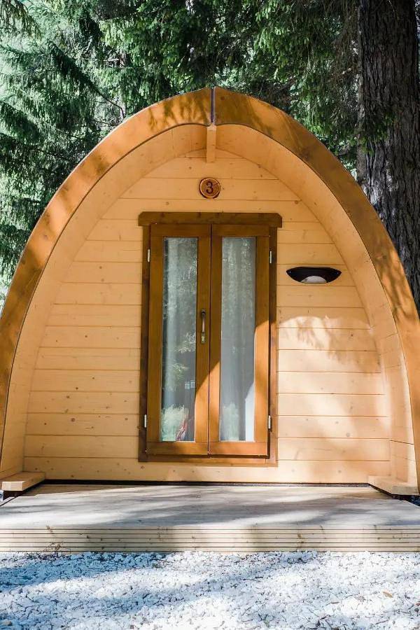 Glamping per 2 persone, con Terrazza e Panorama sulle Dolomiti