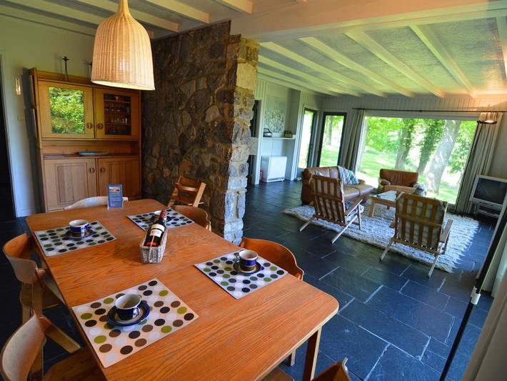 Modern Chalet with Private Tennis Court in Humain in Humain, Marche-en-Famenne