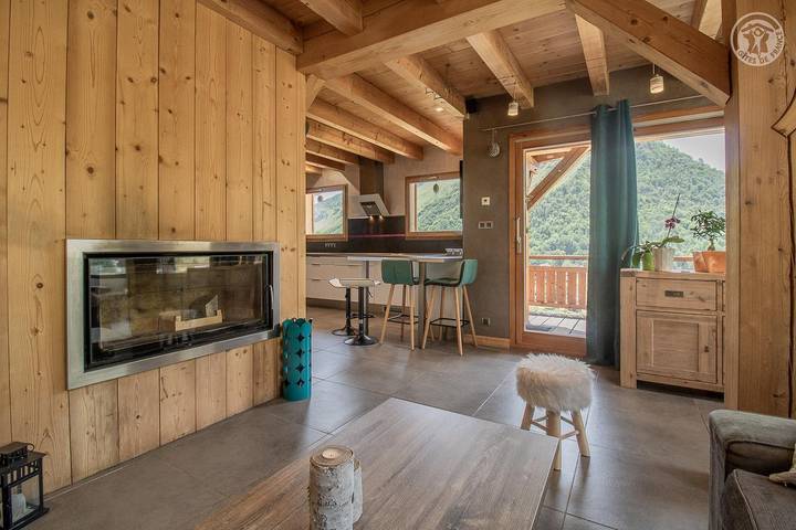 Gîte pour 10 personnes, avec terrasse à Saint-Sorlin-d'Arves - 4