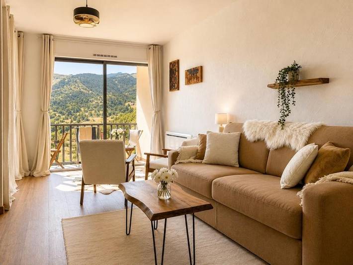 Appartement de vacances pour 4 personnes, avec Balcon et Vue