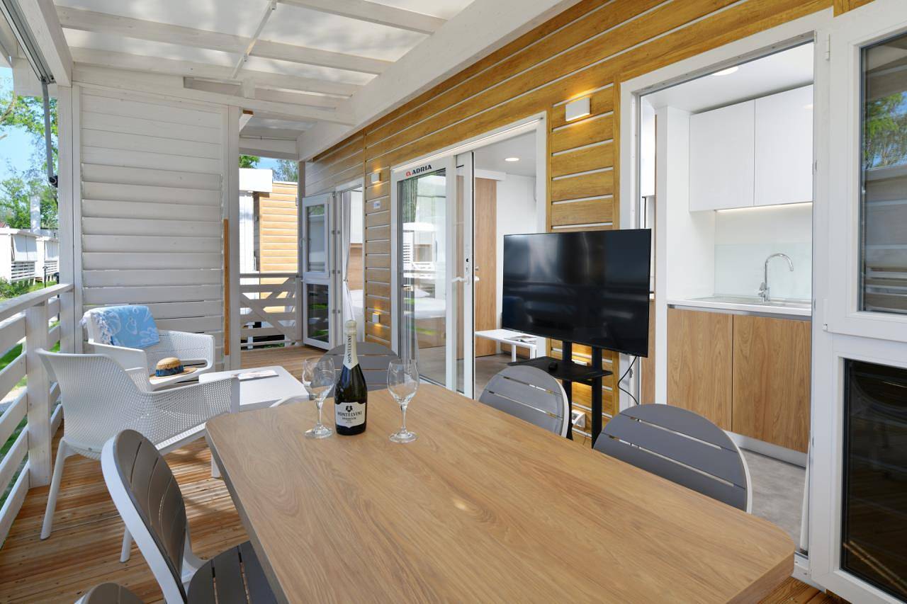 Feriendorf Isamar Mobilehome Sirio Junior Agisa für 6 Personen in Chioggia, Provincie Venetië