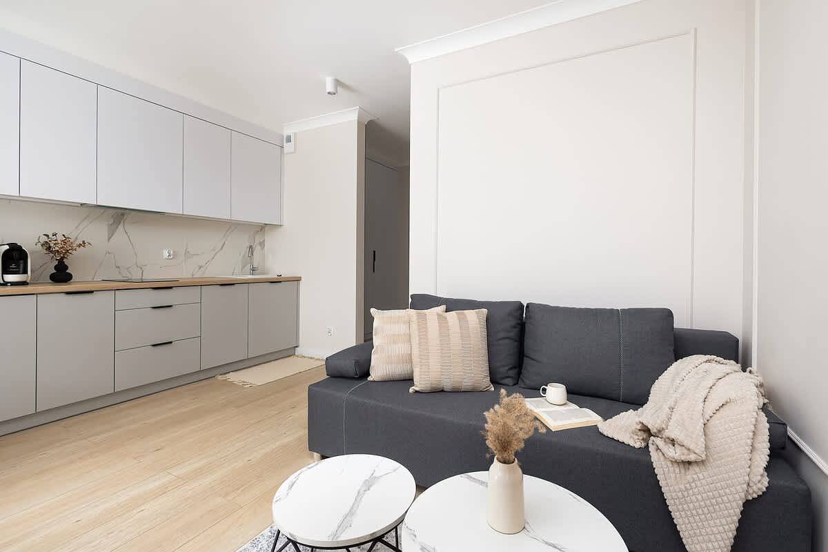 Entire studio, Pl. Słowiański 10 | Compact Studio | Parking in Świnoujście, Szczecin Lagoon