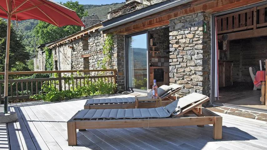 Chalet pour 8 personnes, avec jardin dans les Pyrénées-Orientales