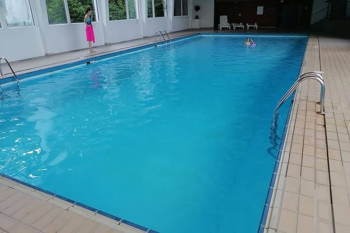 Apartamento entero, Apartment with panoramic view and pool in Combloux, Pays du Mont-Blanc