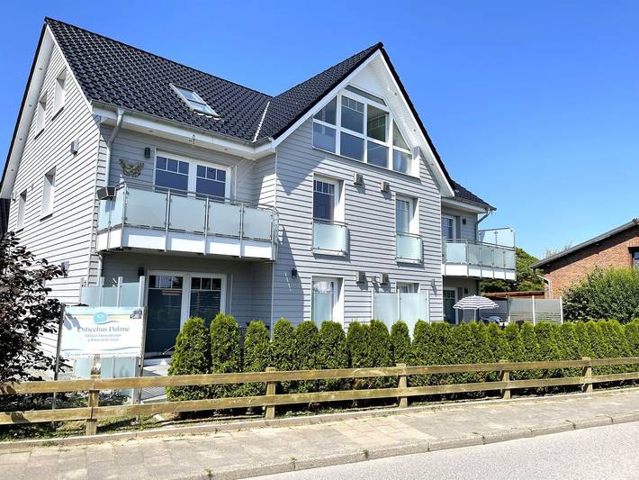 Ferienwohnung für 4 Personen, mit Terrasse und Garten sowie Sauna in Dahme