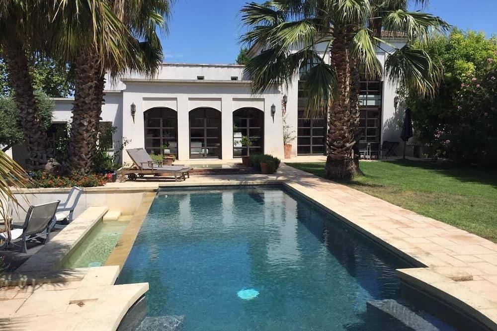 Moderne Villa mit Pool auf 1000 m² Grundstück, 10 km von Cap d'Agde in Florensac, Mittelmeerküste (Frankreich)