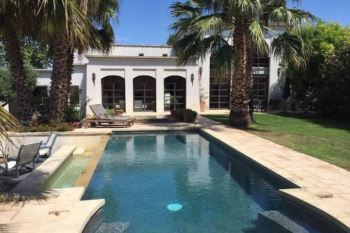 Villa pour 8 personnes, avec jardin