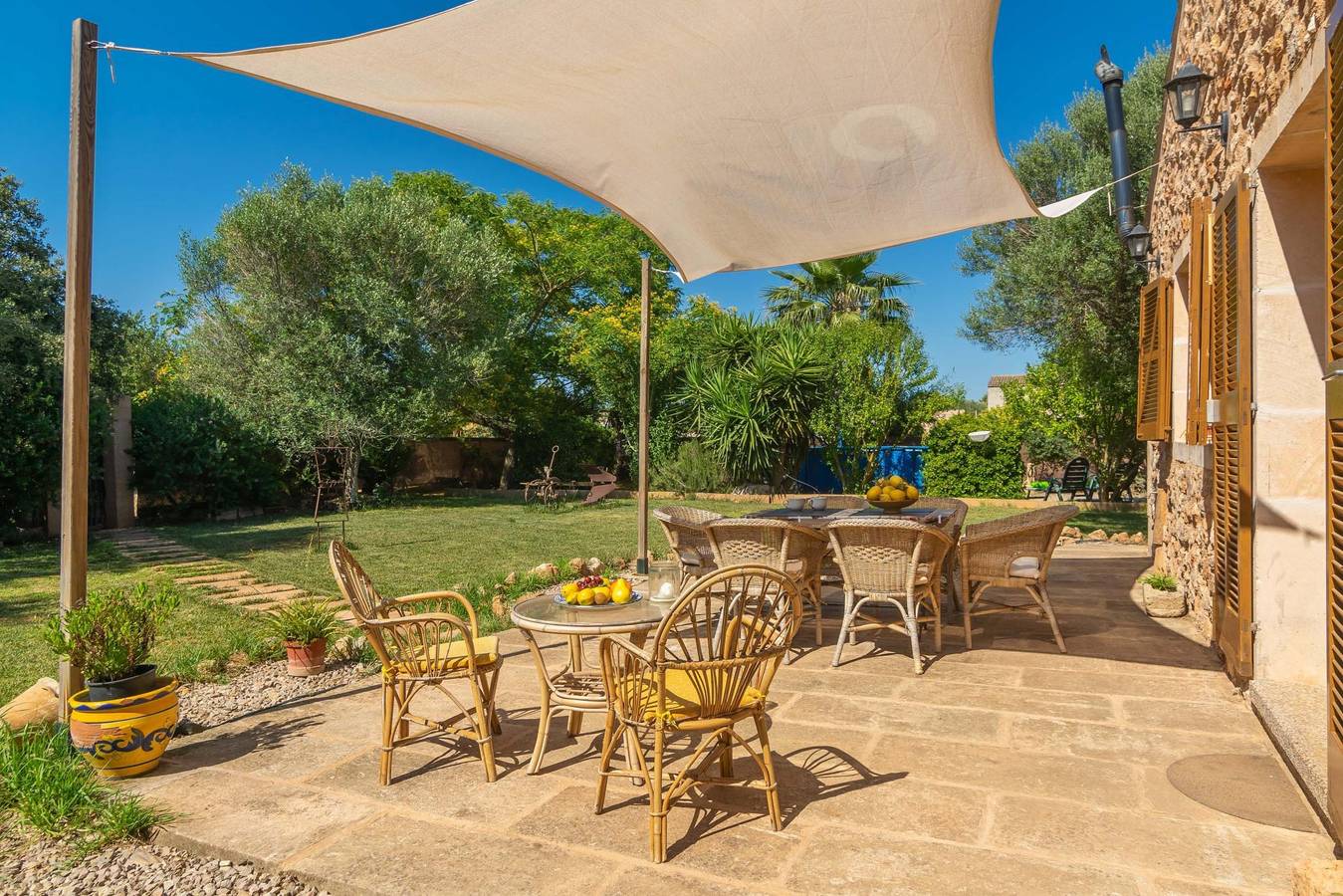Vakantiehuis voor 2 personen met terras in Campos, Zuid-Mallorca