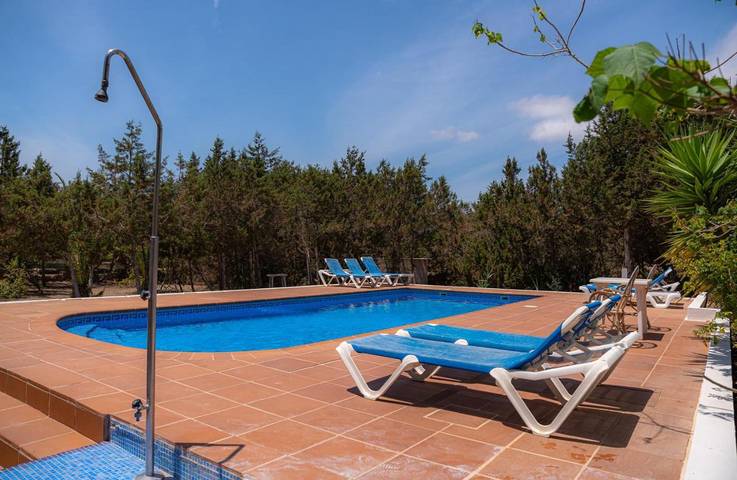Villa pour 10 personnes, avec piscine et terrasse ainsi que jardin et vue dans Formentera - 3