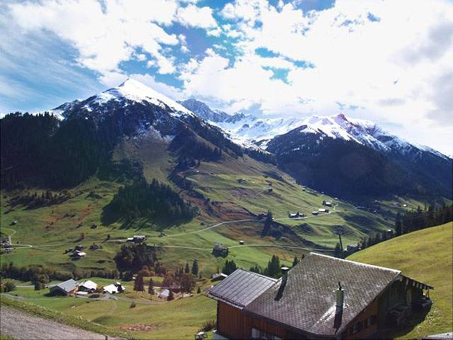 Appartement de vacances entier, Ferienwohnung Bord - 3.5 Zimmerwohnung in St. Antönien, Massif du Rätikon