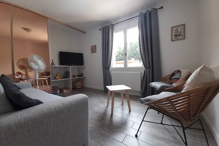 Appartement T2 dans maison calme avec piscine in Fréjus, Côte méditerranéenne (France)