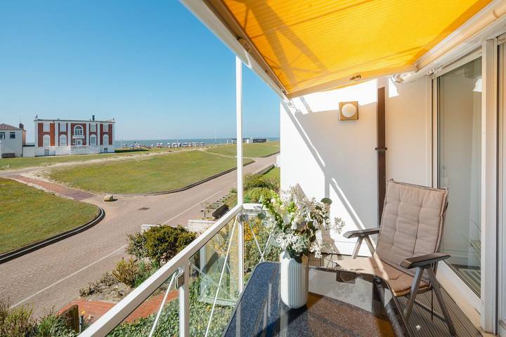 Holiday rental for 2 people, with Balcony in Norderney