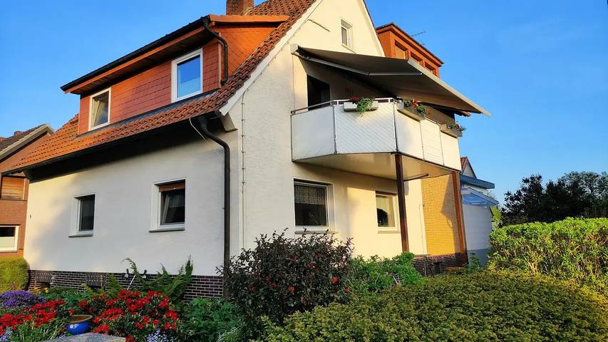 Ferienwohnung für 5 Personen, mit Terrasse, mit Haustier in Wiehengebirge