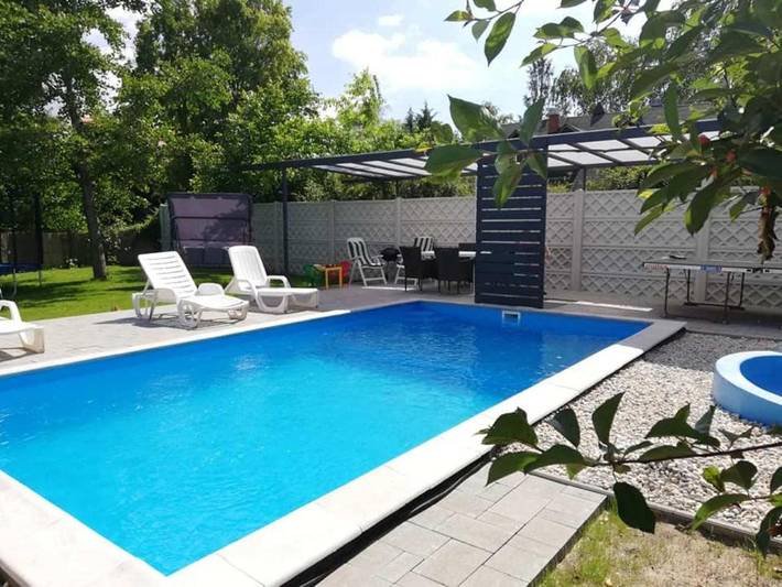 Hütte für 16 Personen, mit Balkon und Whirlpool sowie Terrasse und Garten in Ungarn - 3