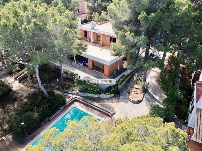 Ferienhaus für 8 Personen, mit Terrasse und Garten sowie Pool und Ausblick in Santa Ponsa - 4