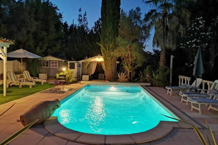 Maison de vacances pour 10 personnes à Magalas