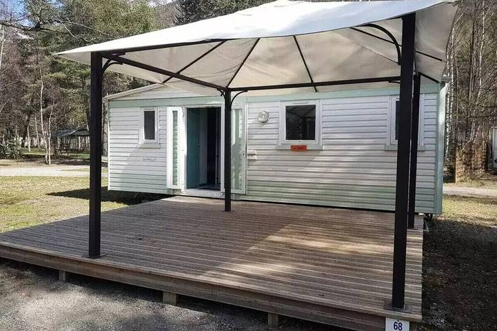 Mobil home pour 6 personnes à Saint-Martin-de-Queyrières - 3