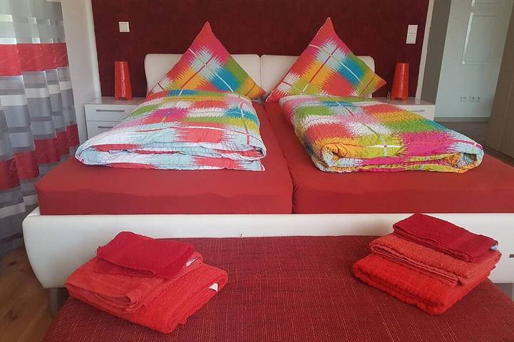 Ganze Wohnung, Casa Colori Apartment Rosso in Rheinfelden (Baden), Südschwarzwald