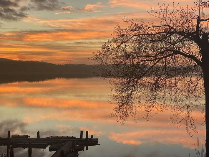 Ferienhaus für 8 Personen, mit Ausblick und Garten, mit Haustier auf Vancouver Island