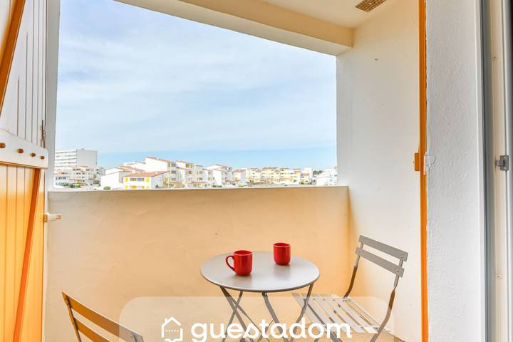 Gîte pour 5 personnes, avec Balcon et Terrasse dans Plage des Mouettes