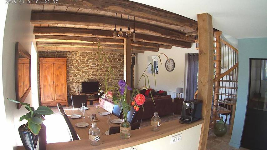 Location de vacances pour 8 personnes, avec Terrasse ainsi que Jardin et Vue à Pleslin-Trigavou - 3