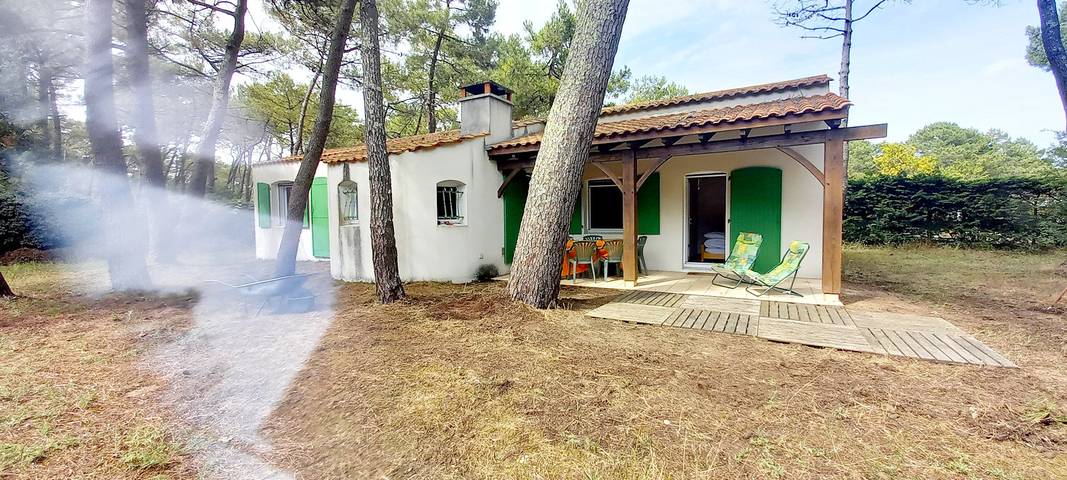 Cottage pour 8 personnes, avec jardin et terrasse, animaux acceptés dans Plage naturiste (La Faute-sur-Mer)