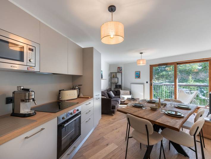 Holiday rental for 4 people, with balcony in Courchevel