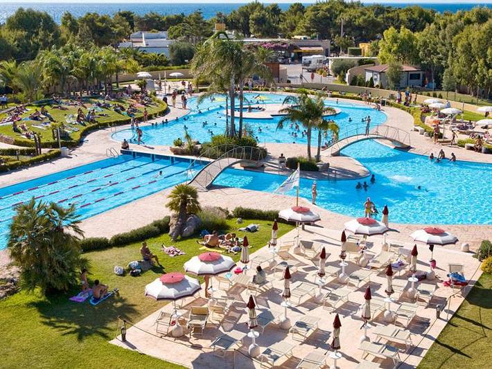 Camping La Masseria - Casa mobile 6 persone - Casa mobile | Comfort | 3 Camere da letto | 6 Persone | Terrazza rialzata | Aria condizionata in Gallipoli, Golfo di Taranto
