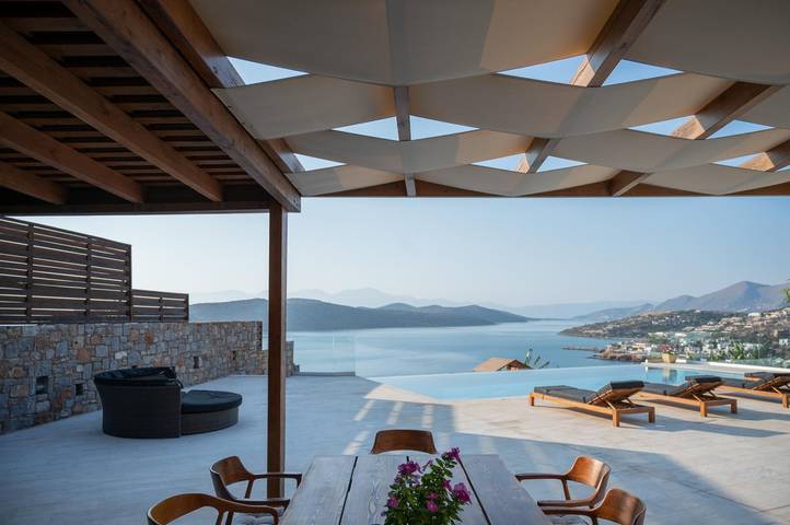 Ferienhaus für 14 Personen, mit Balkon/Terrasse und Pool auf Kreta