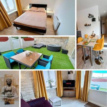 Gîte pour 4 personnes, avec jacuzzi ainsi que jardin et terrasse à Saint-Michel-le-Cloucq