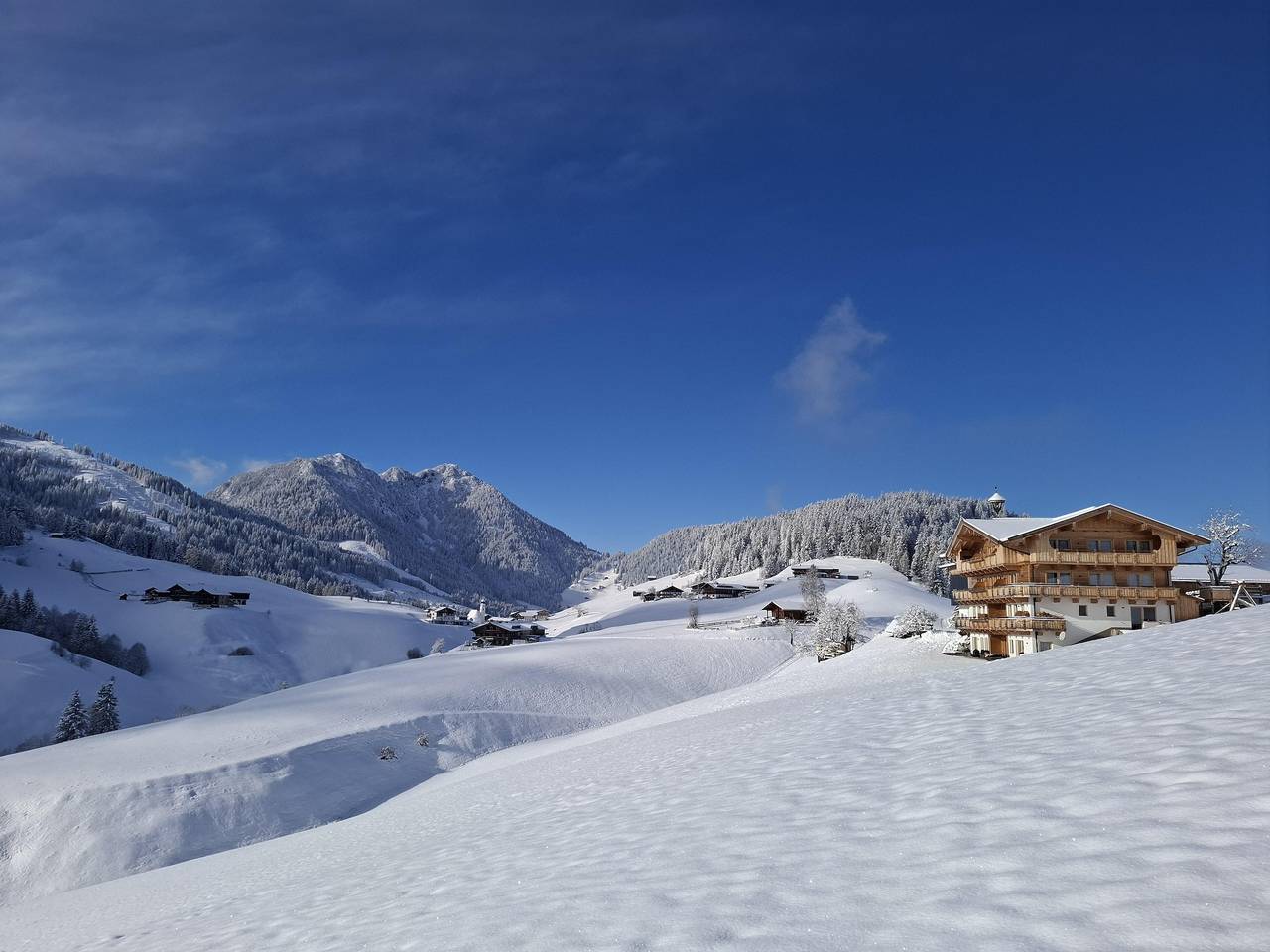 Ganze Ferienwohnung, Panoramablick - 1. Stock in Thierbach, Wildschönau